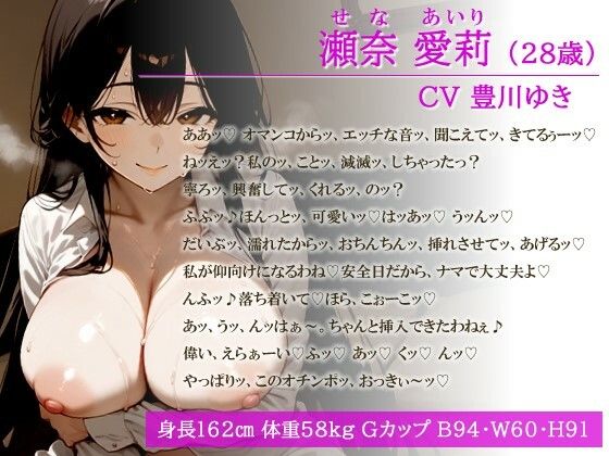 【NTR】猛暑日に憧れの女上司と出張先で急遽相部屋に。童貞の僕は汗ばんだGカップ巨乳に我慢できず朝まで上司を求め続けた【巨乳/人妻/中出し】 サンプル1ページ目