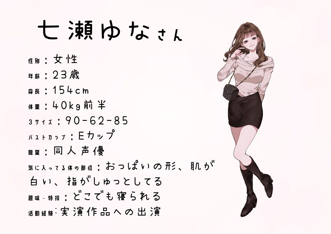 【セクシー声優】わたしのオナニー事情 No.32 七瀬ゆな【オナニーフリートーク】 サンプル3ページ目