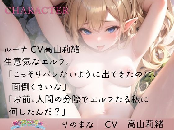 傲慢エルフは人間ちんぽの言いなり サンプル2ページ目