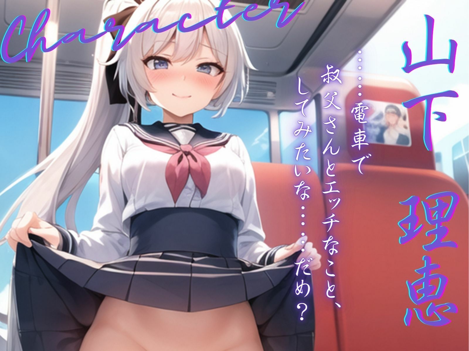 【KU100】電車で姪っ子に逆痴●される。〜もう大人だもん。私のこともらって♪〜 サンプル3ページ目