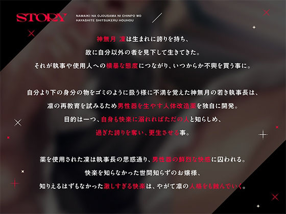 生意気なお嬢様にちんぽを生やして従順に躾ける方法 サンプル4ページ目