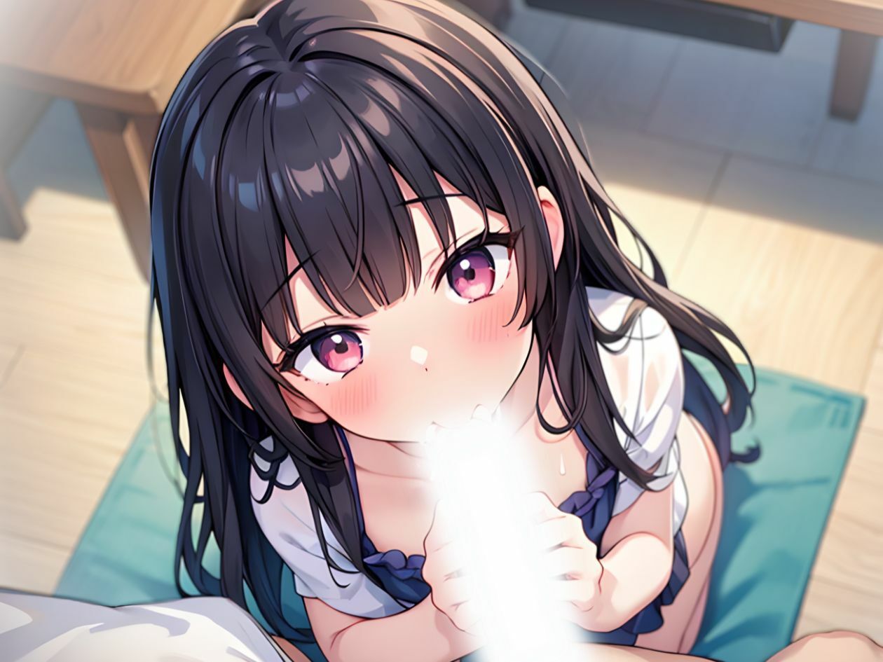 【KU100】可愛い年上彼女が俺のチ○ポを咥えて離さない！？〜強●連続発射で男の潮吹き〜 サンプル2ページ目