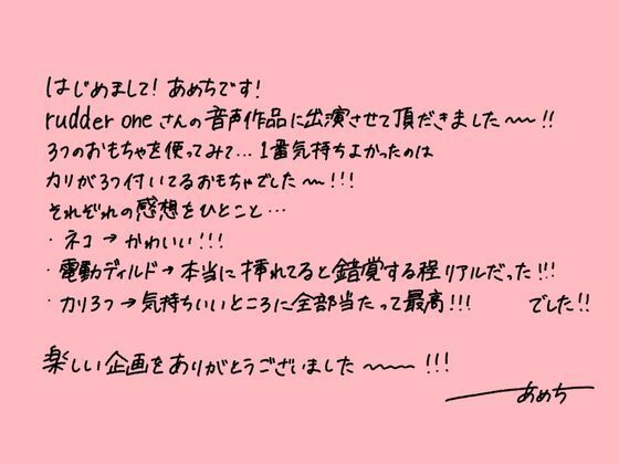 ？実演収録？あめちの商品レビューがっちり使ってレポートします？ サンプル2ページ目