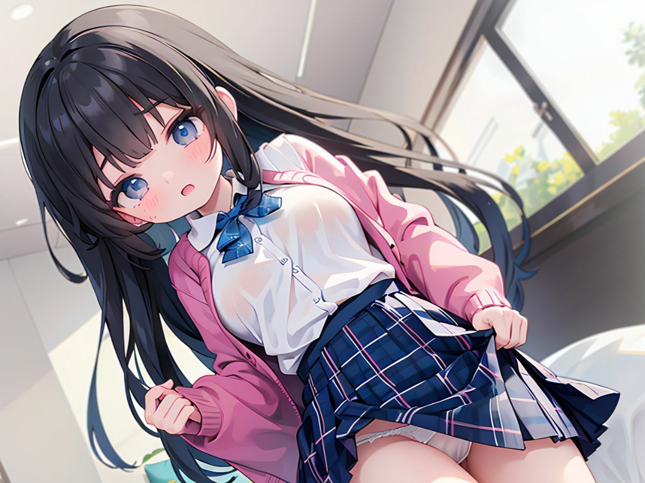 【KU100】気の強い彼女と放課後の教室で初めての足コキ射精 サンプル2ページ目