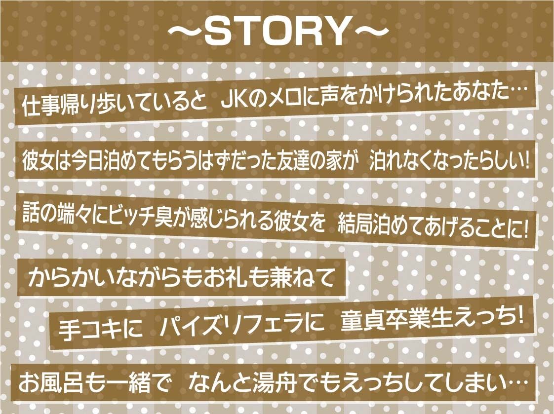 下品なビッチJKとの密着連続着床交尾！【フォーリーサウンド】 サンプル3ページ目