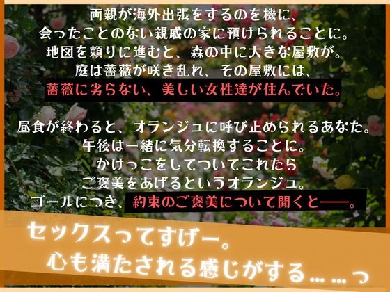 【CV.縹しあん】薔薇姫の森〜オレンジの薔薇は恋を知る〜 サンプル2ページ目