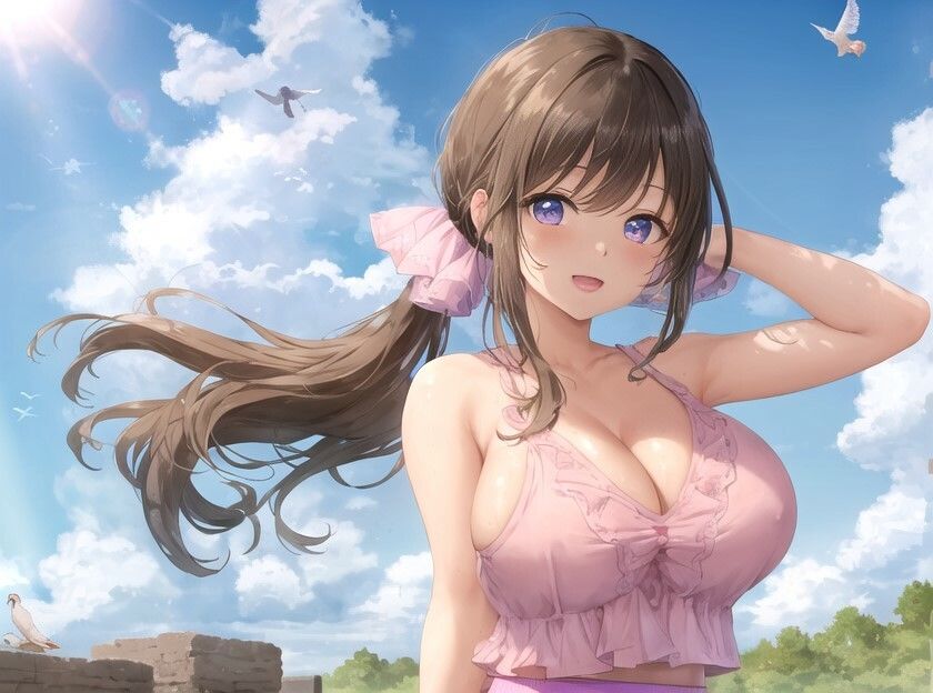 久しぶりに会った田舎の女友達のたわわに実ったオッパイを揉んだら一線超えちゃった話【爆乳/中出し/純愛】 サンプル3ページ目