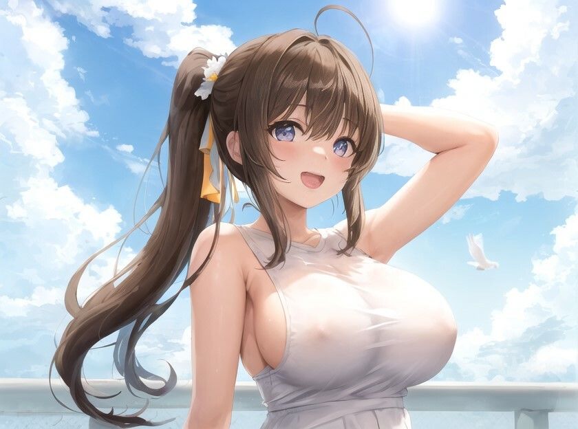 久しぶりに会った田舎の女友達のたわわに実ったオッパイを揉んだら一線超えちゃった話【爆乳/中出し/純愛】 サンプル4ページ目