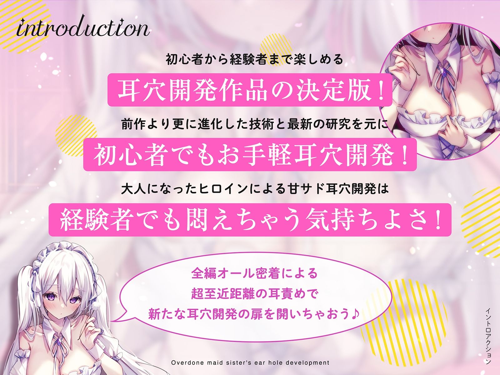 【更にもっと深く…】やりすぎメイドお姉さんの耳穴開発〜ミミラチオ・鼓膜舐め…迷走神経開発フルコース！！！〜 サンプル1ページ目