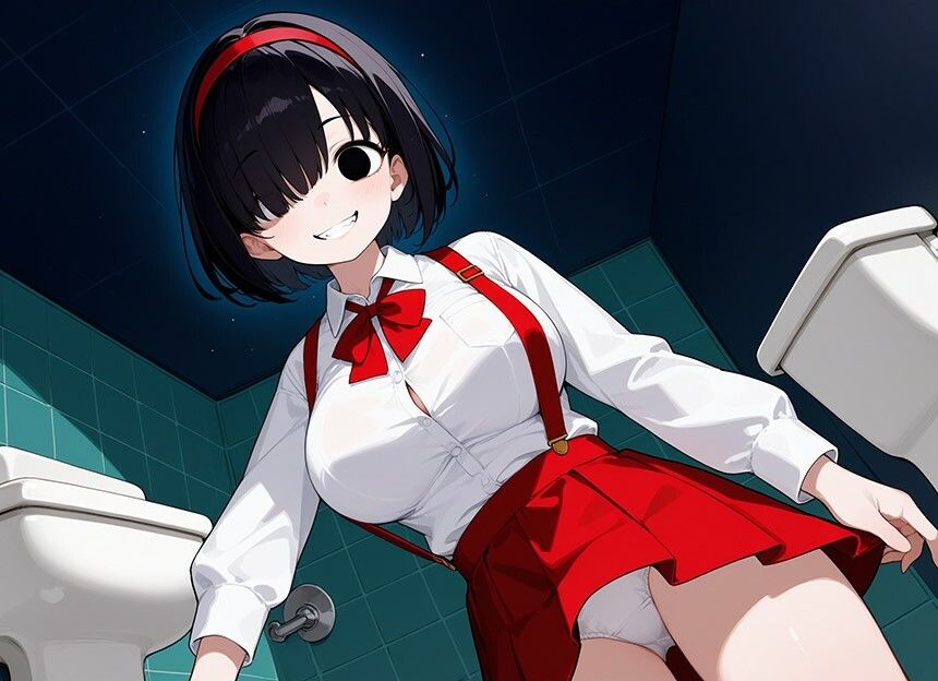 高身長〇リ巨乳なトイレの花子さんは俺の専用肉便器〜成仏するまで女として悦びを教え込んでやった〜【幽霊/中出し/怪談】 サンプル3ページ目