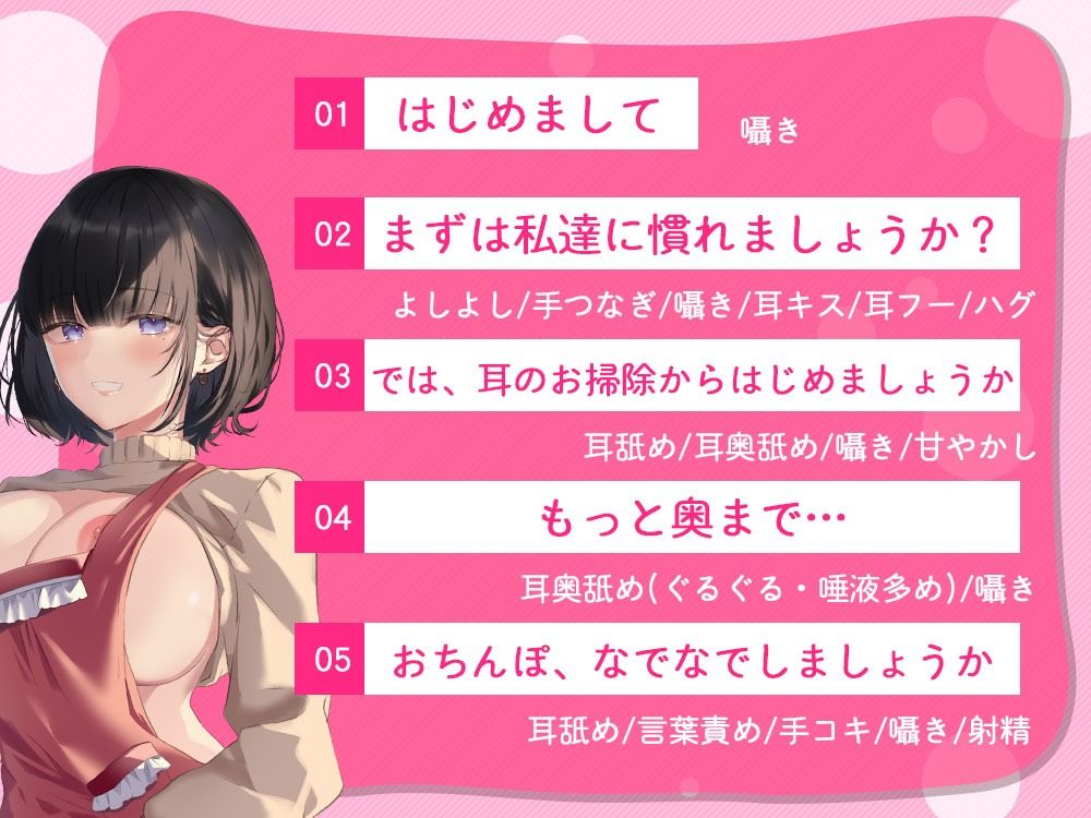 巨乳ママデリヘル〜密着したままぐっぽりお耳責め〜 サンプル5ページ目