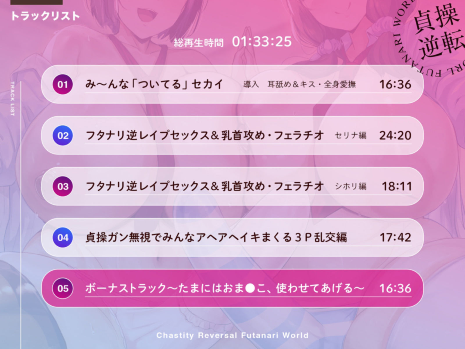 【逆レ●プ】貞操逆転フタナリワールド〜クラスでたった一人、男子のキミはケツマンコ当番〜 サンプル4ページ目