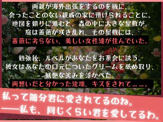 【CV.結女】薔薇姫の森〜あなたを魅了する赤い薔薇〜 サンプル2ページ目
