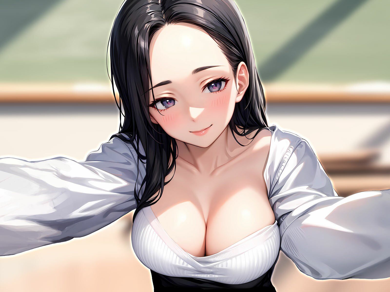 参観に来た生徒の巨乳ママは欲求不満〜放課後呼び出しお◯んちん弄ばれ逆授業えっち〜 サンプル4ページ目