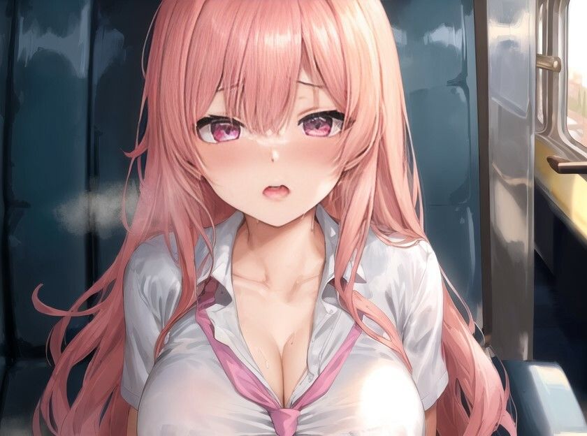 爆乳ギャルJK「この臭っさぁ〜い匂いで私を誘惑しているの！？」チン嗅ぎ変態JKに電車で襲われた男の話【エロASMR/ムッワァ】 サンプル2ページ目