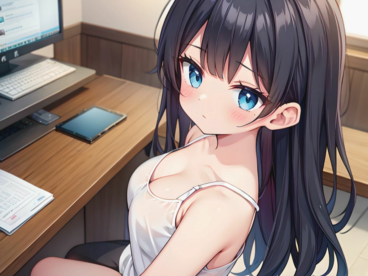 自堕落な先輩とはじめてのセックス【KU100】 サンプル2ページ目