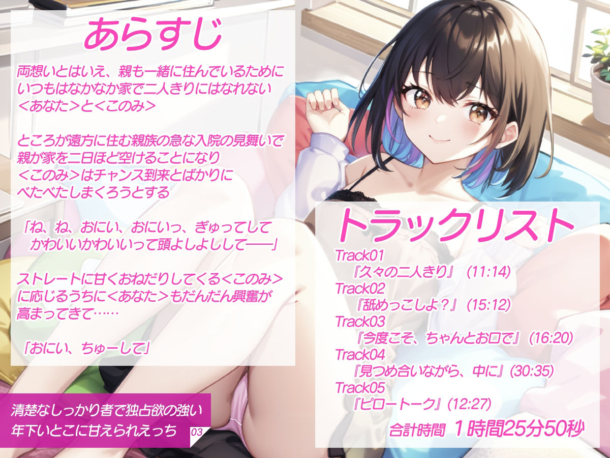 【KU100】「いちゃ×なま」×4セット【バイノーラル】 サンプル7ページ目