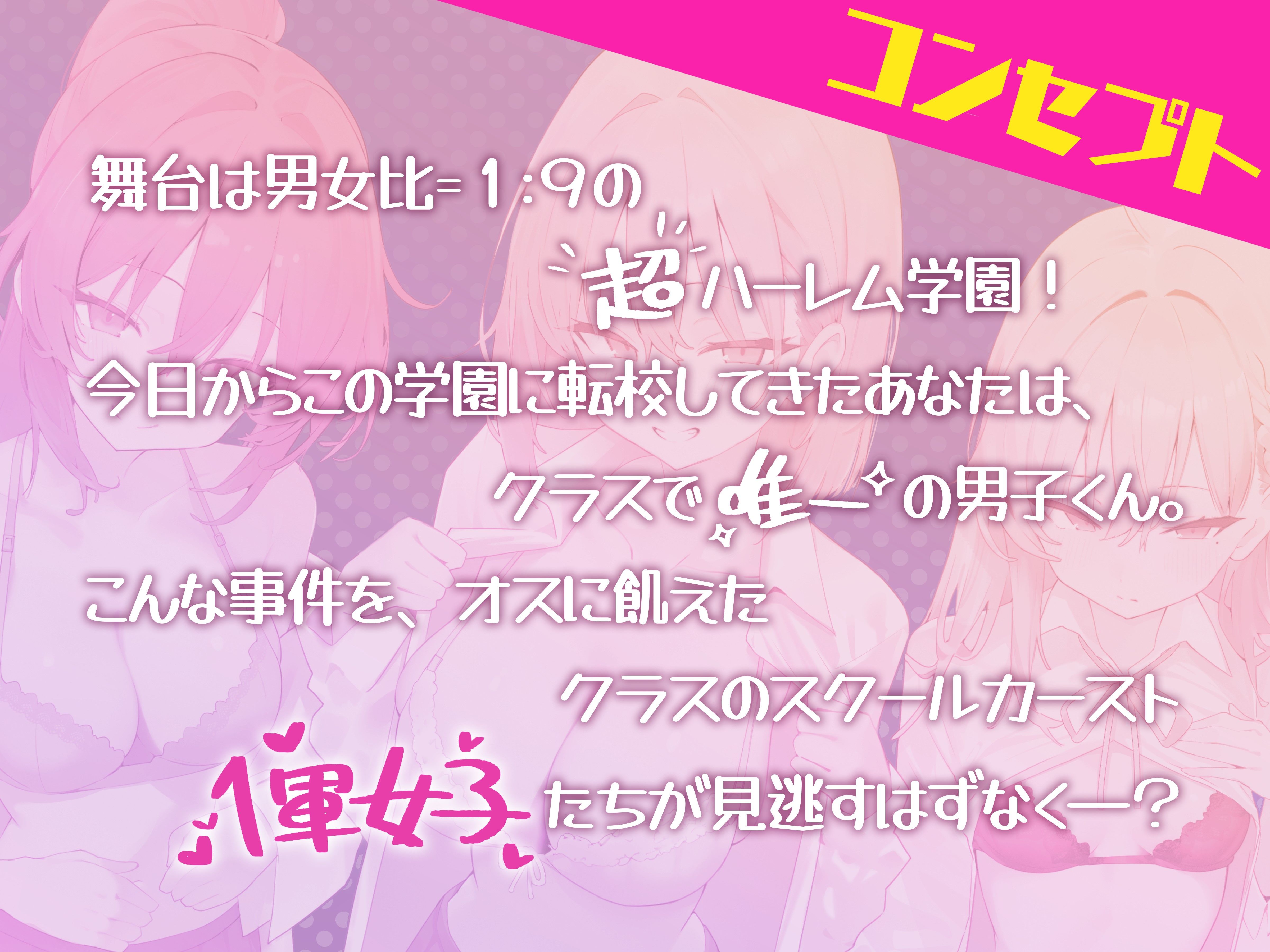 【KU100】スクールカーストリーダーズ！ 一軍女子のプレミア洗礼♪ サンプル1ページ目