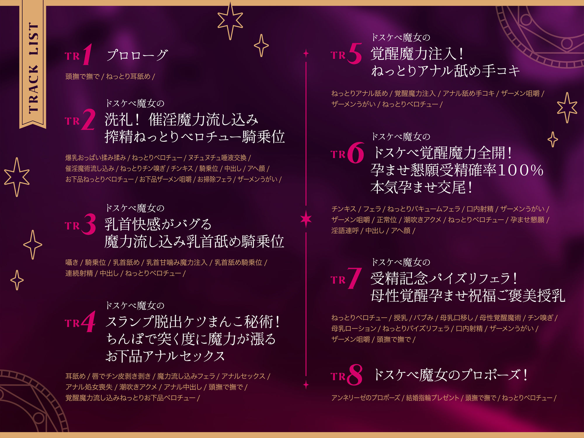 【低音】爆乳ムチムチドスケベ妖艶魔女！〜性魔術〜ドスケベ魔女の搾精ねっとり子作り交尾【KU100】 サンプル4ページ目