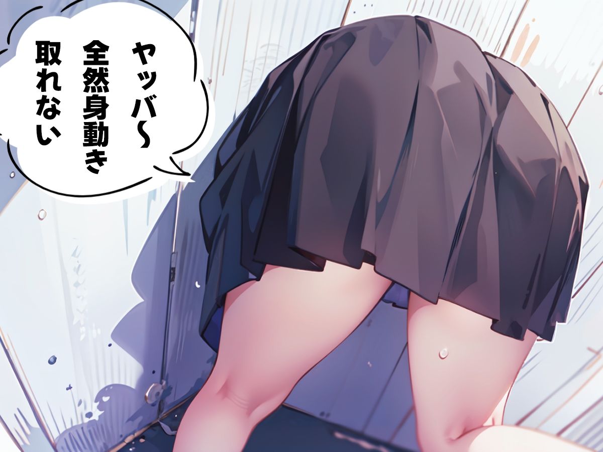 【壁尻】男友達みたいなボーイッシュ幼馴染JKが壁にハマっちゃった！恥じらう彼女に女の快感を味わせる！ サンプル2ページ目