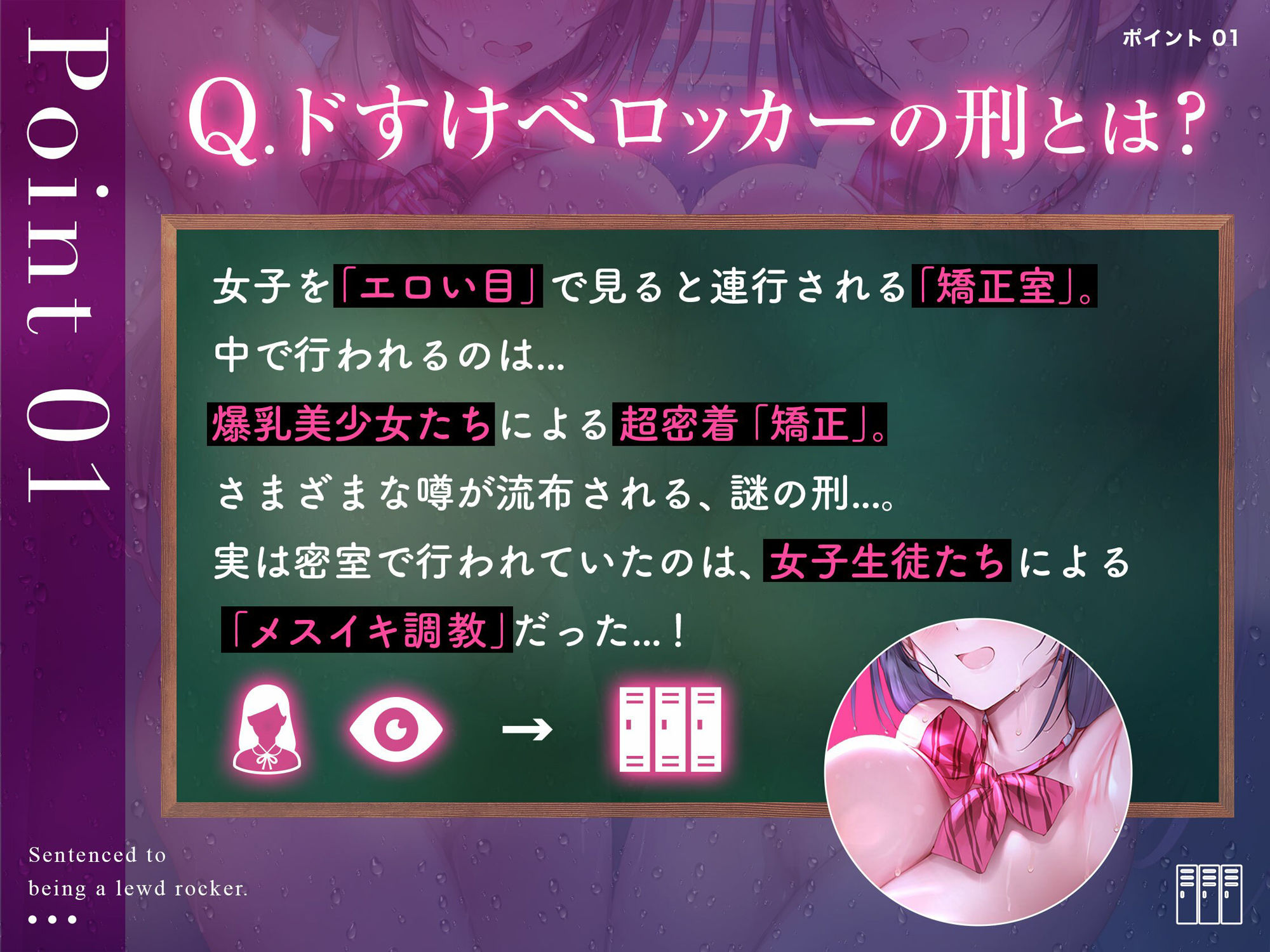 【メスイキ洗脳】ドすけべロッカーの刑に処す。 サンプル4ページ目