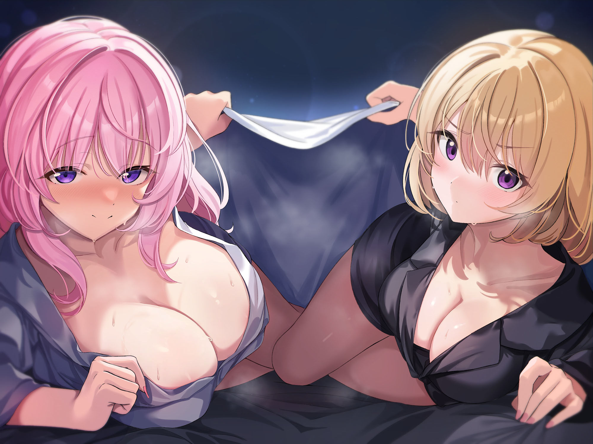 【完全紹介制耳舐めサロン】〜小宮姉妹の添い寝イヤーサロンにようこそ〜 サンプル1ページ目