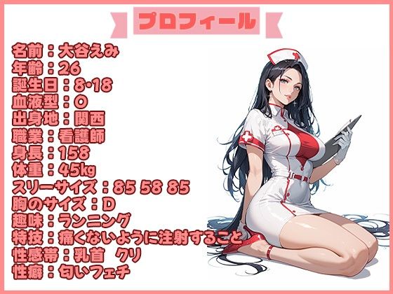 【25分で何回イけるか（6）】淫語連発看護師がアナル汁垂らしながら連続イキ！妄想オナニーでぶっ飛ぶ！ サンプル1ページ目