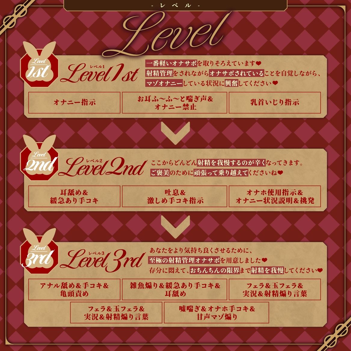 オナサポバニーガール 絶頂したらやりなおし 意識がトロけるぬるぬるぐちょぐちょ射精管理ゲーム サンプル5ページ目