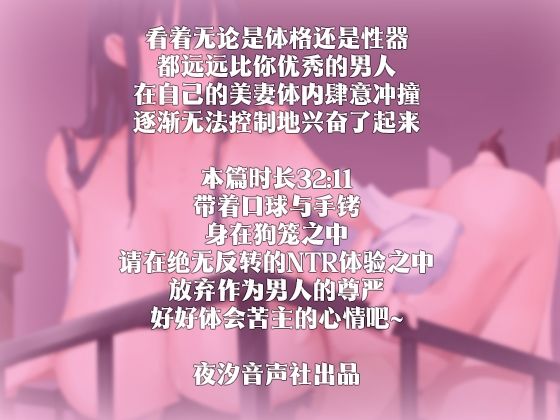 【中国語注意】強●的に寝取られ趣味に協力させられた淫乱妻 〜既に密かに愛人と共謀していた〜 サンプル2ページ目