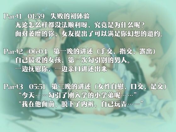 【中国語注意】暴走する寝取られ幻想 〜処女彼女が他の人に渡された〜 サンプル1ページ目