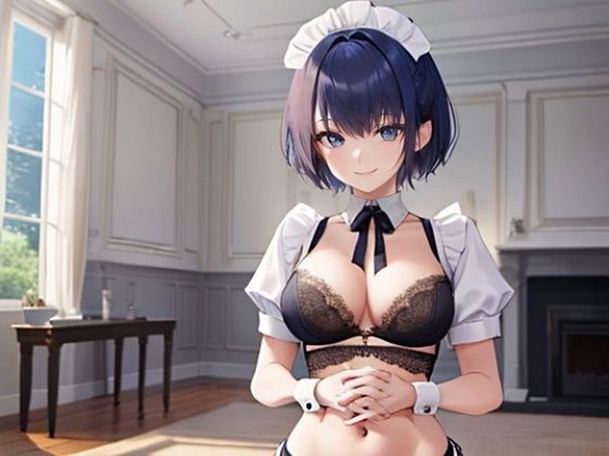 ボーイッシュ先輩メイドのNTR裏メニュー鬱勃起添え〜クールな彼女は秘密の部屋で淫らに奉仕する〜 サンプル4ページ目