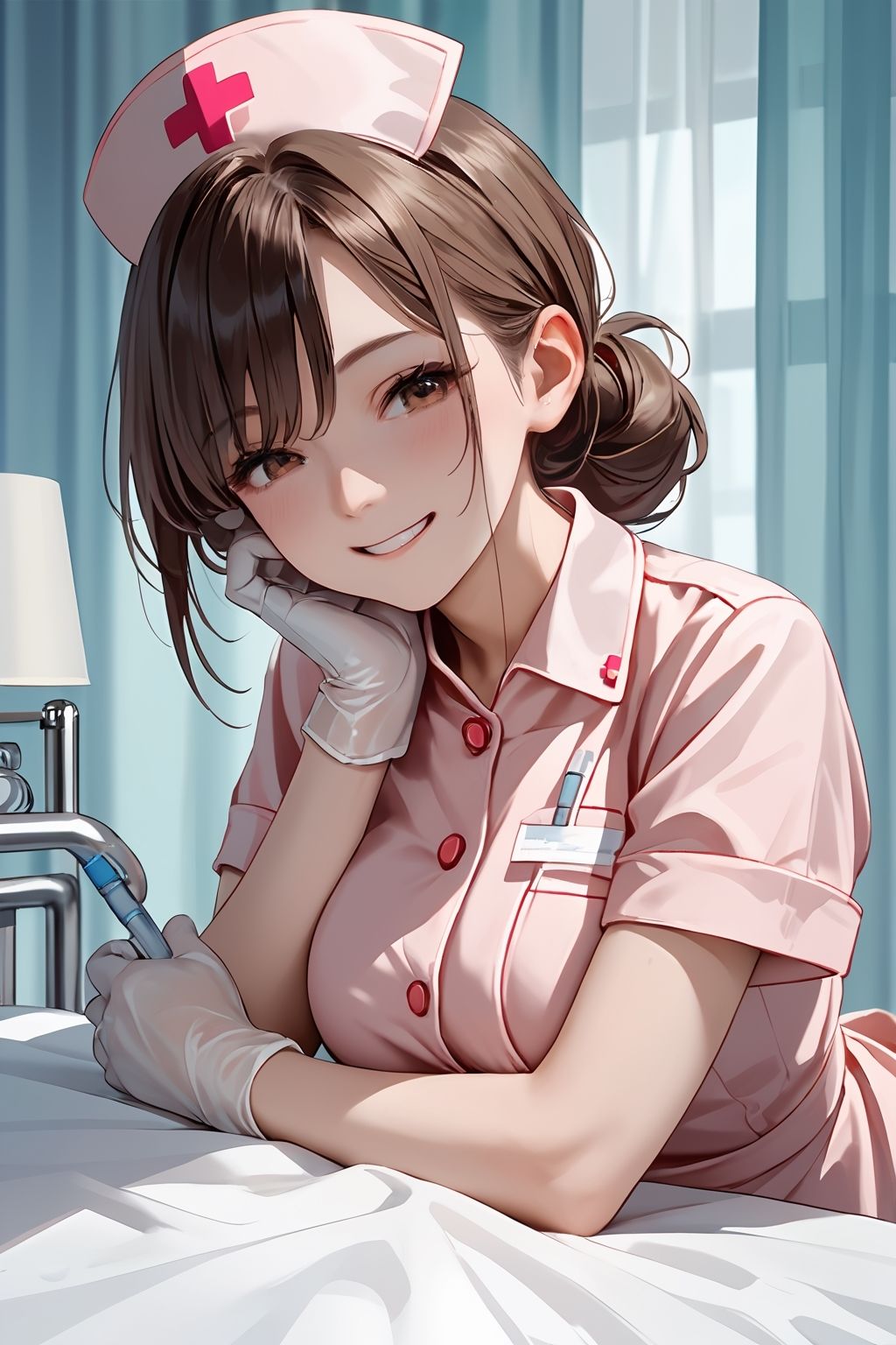【オナニー実演ナース第6弾】隣の姉妹のエッチな誘惑？オナサポ手コキ＆オナニー実演？「お姉さんが気持ちよくしてあげる」＆「お兄ちゃん、私のオナニー見て」 サンプル1ページ目