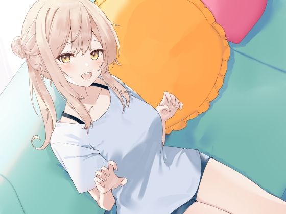 お姉さん彼女と甘々おうちデートゼロ距離体感温度↑↑ 信頼関係値MAX☆ささやき彼女シリーズ【KU100】 サンプル1ページ目
