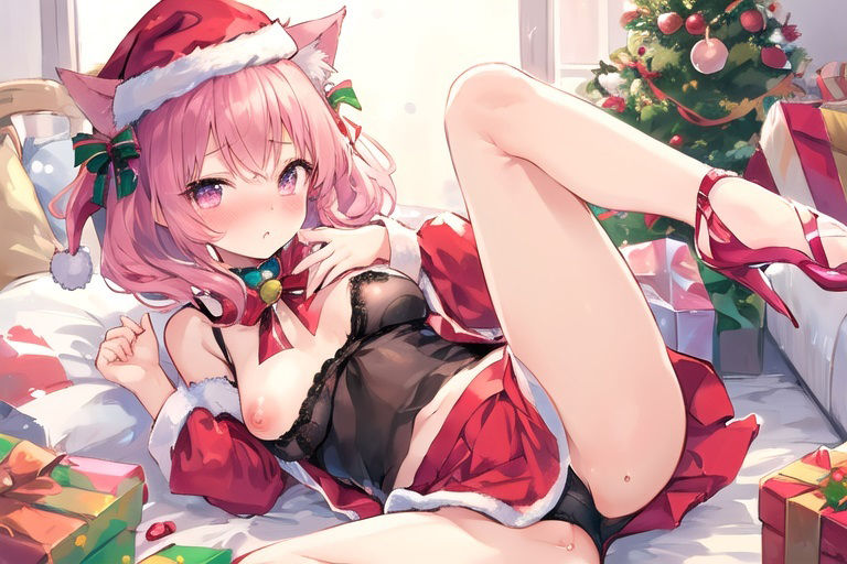 同棲猫さんとのクリスマス02〜ひかり編 サンプル4ページ目