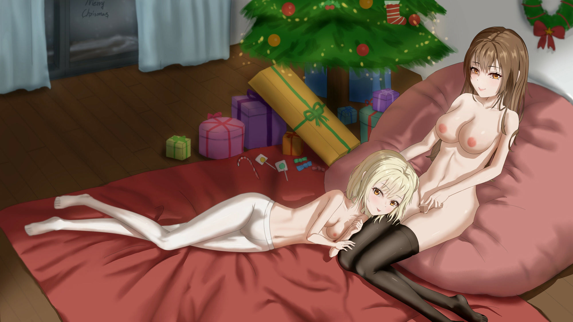 クリスマスイブのデュオ招待 〜姉妹一緒のクリスマスプレゼント〜 サンプル4ページ目