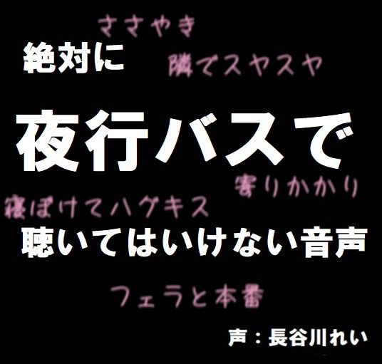 絶対に夜行バスで聴いてはいけない音声【囁き/耳舐め/フェラ/おさわり/本番】 サンプル1ページ目