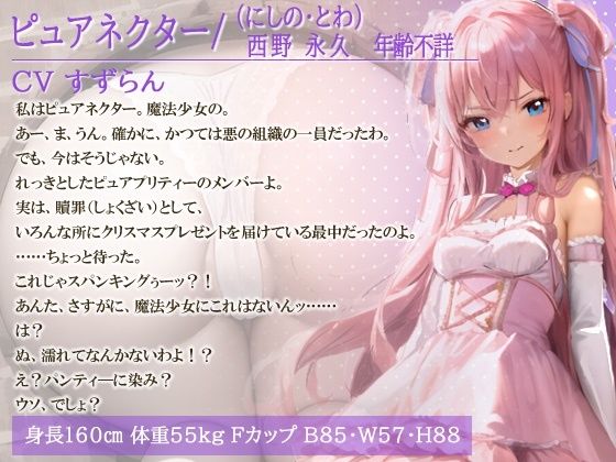 壁尻魔法少女〜元悪の女幹部なサンタが煙突に壁尻したのでラスボス戦に間に合うようにお手伝いした話 サンプル1ページ目