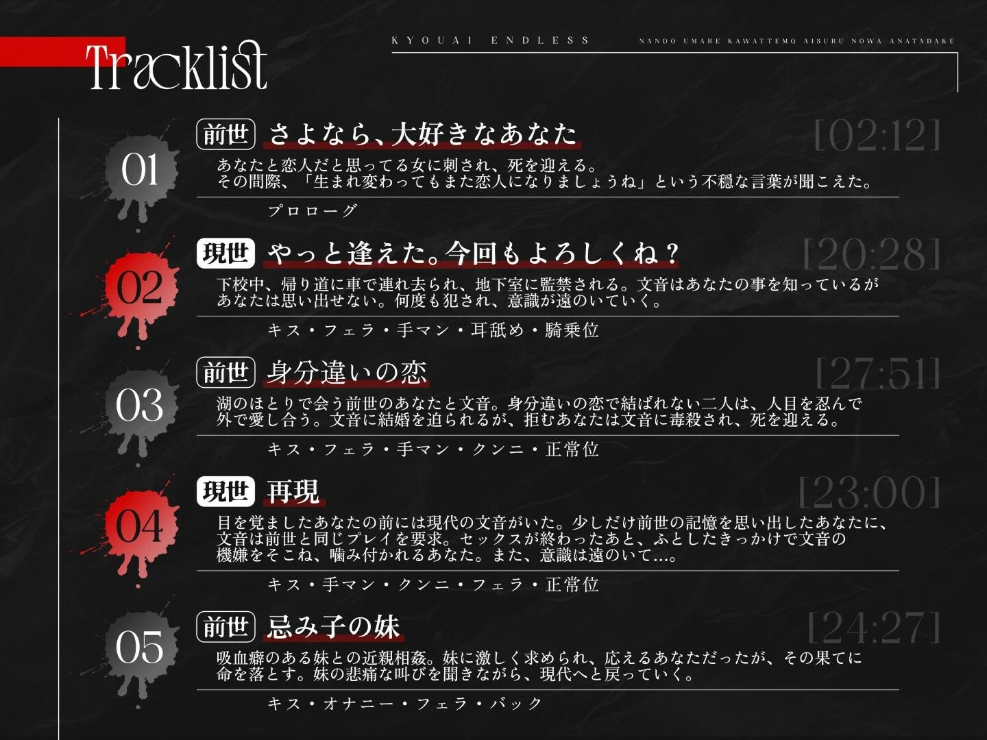 狂愛endless〜何度生まれ変わっても、愛するのは貴方だけ〜 サンプル2ページ目