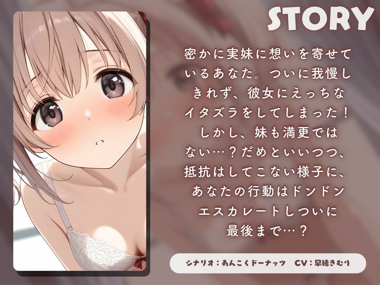 だめよだめよも好きのえっち！実妹と禁断の近親相姦♪【KU100】 サンプル1ページ目