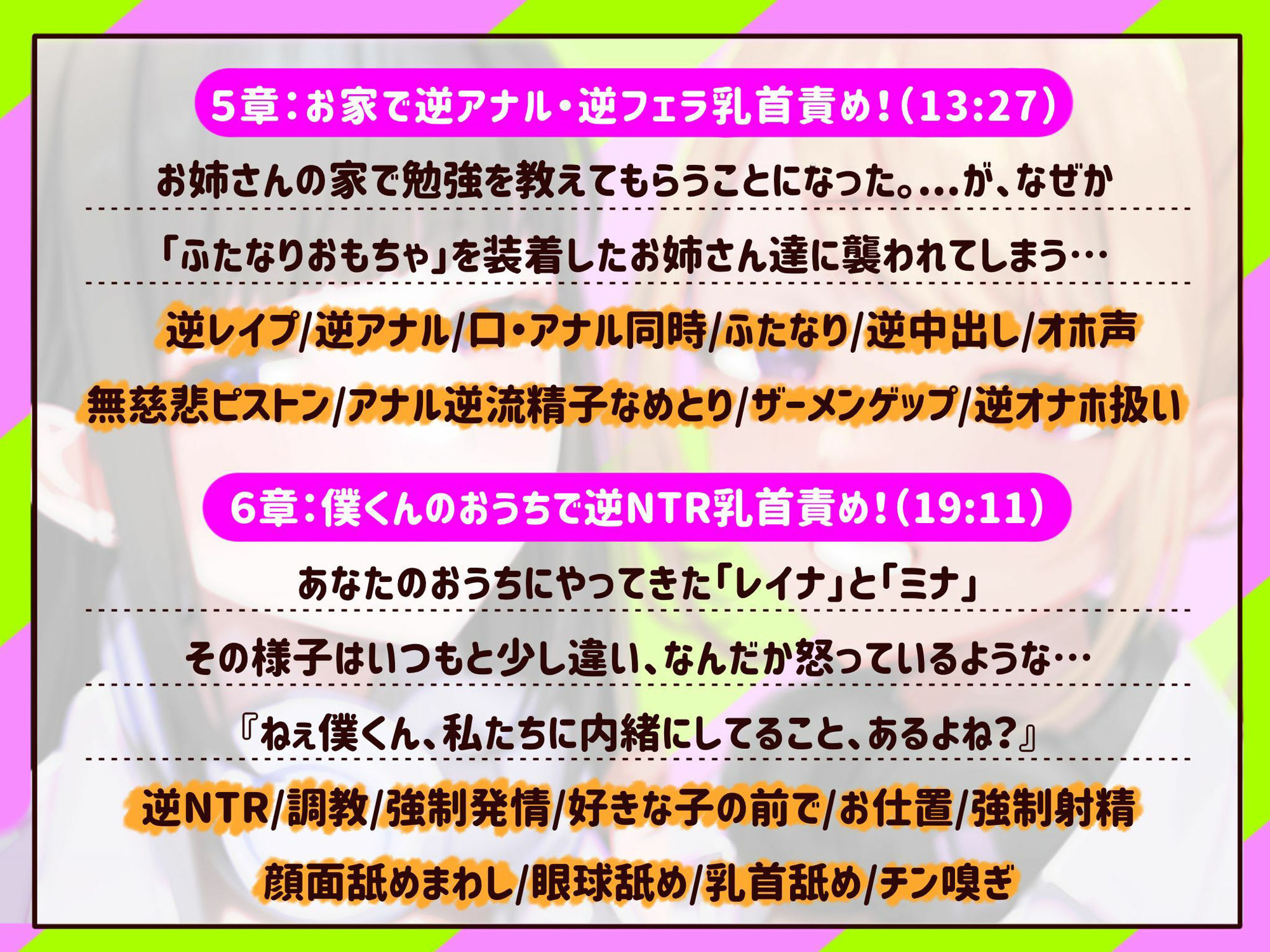 【M向け】【乳首調教】乳首コントロール〜FPSで知り合ったお姉さん達に僕の乳首が壊されるまで〜【奴●堕ち】 サンプル6ページ目