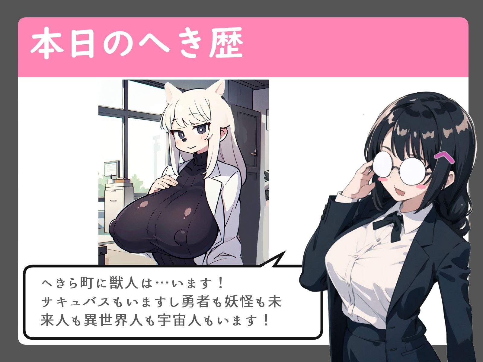 爆乳ケモ保険医さんの発情期逆レ○プ サンプル3ページ目