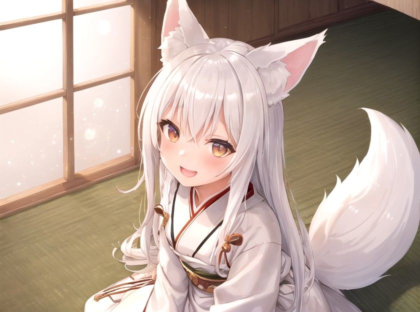 人妻のじゃ○リ妖狐の妹はもっと子孫繁栄したい〜もふもふドスケベ狐と甘々性活2〜【バイノーラル/つるぺた/癒し】 サンプル2ページ目