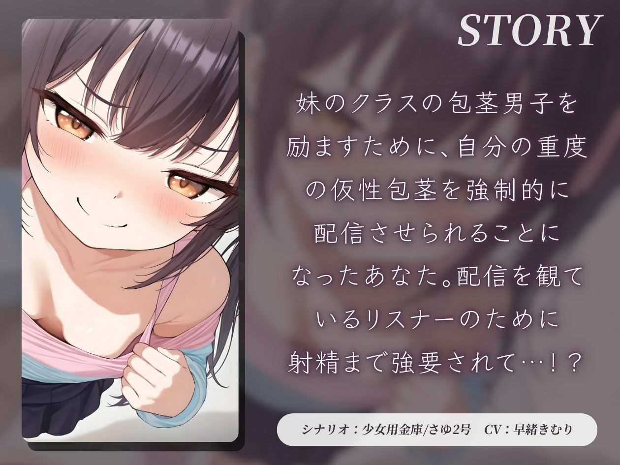ドS妹に包茎チ〇ポを動画配信される【KU100】 サンプル1ページ目