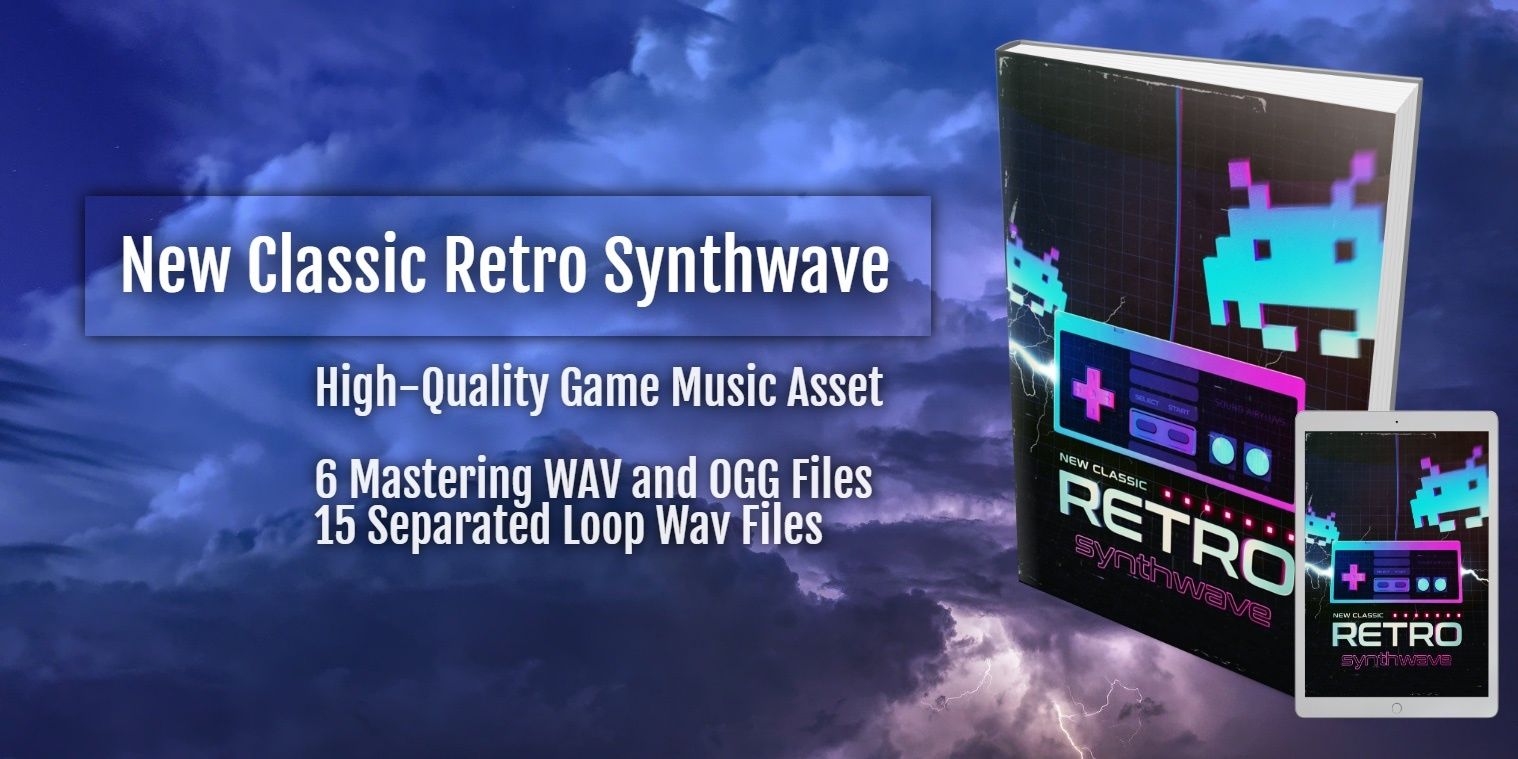 ［BGM素材］ New Classic Retro Synthwave サンプル1ページ目