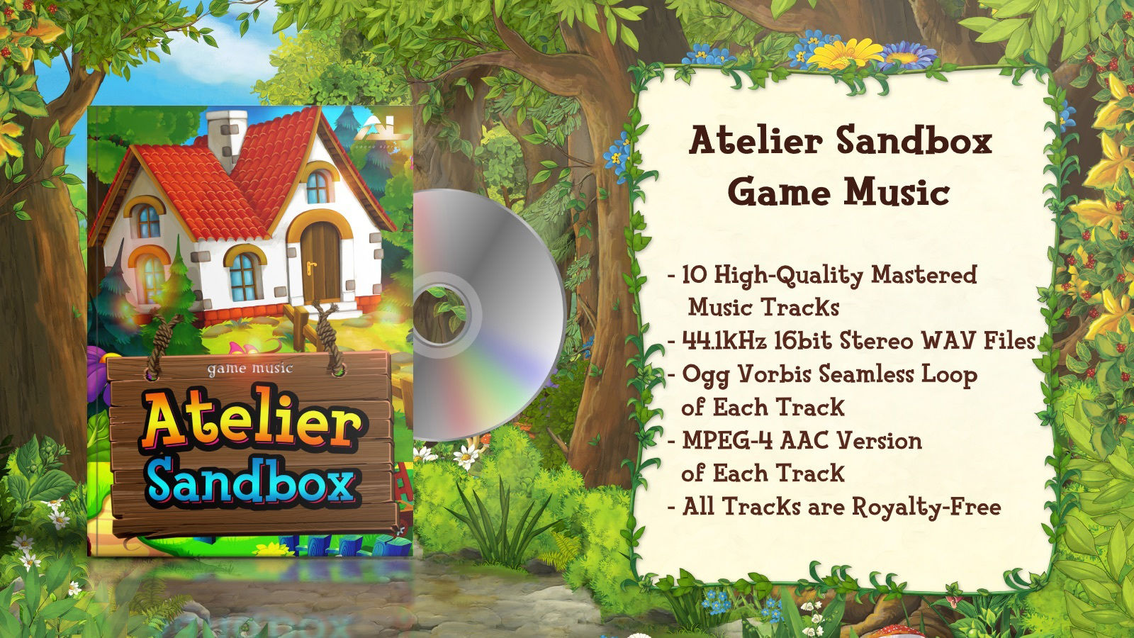 【BGM素材】Atelier Sandbox Game Music サンプル2ページ目