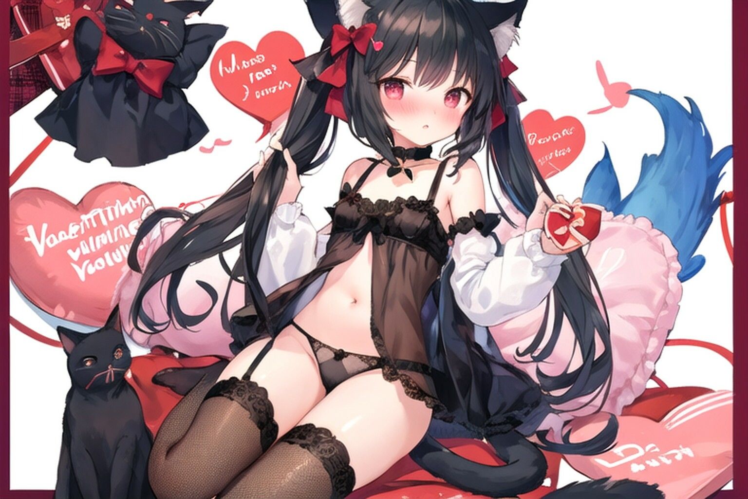 同棲している猫耳の女の子が、疲れたアナタにいっぱい甘えて、ちょっとイジワルに癒してくれる サンプル6ページ目
