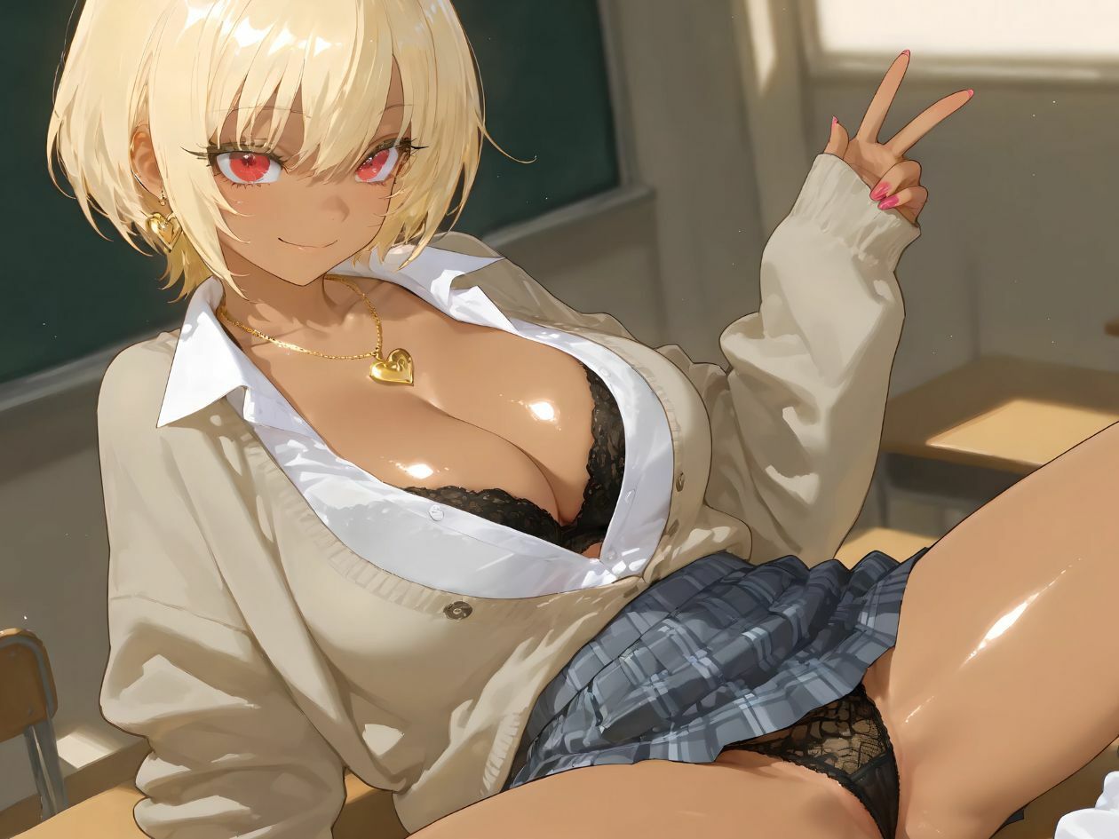 見返りにエロいことを要求してくるスケベなダウナーギャル【KU100】 サンプル2ページ目