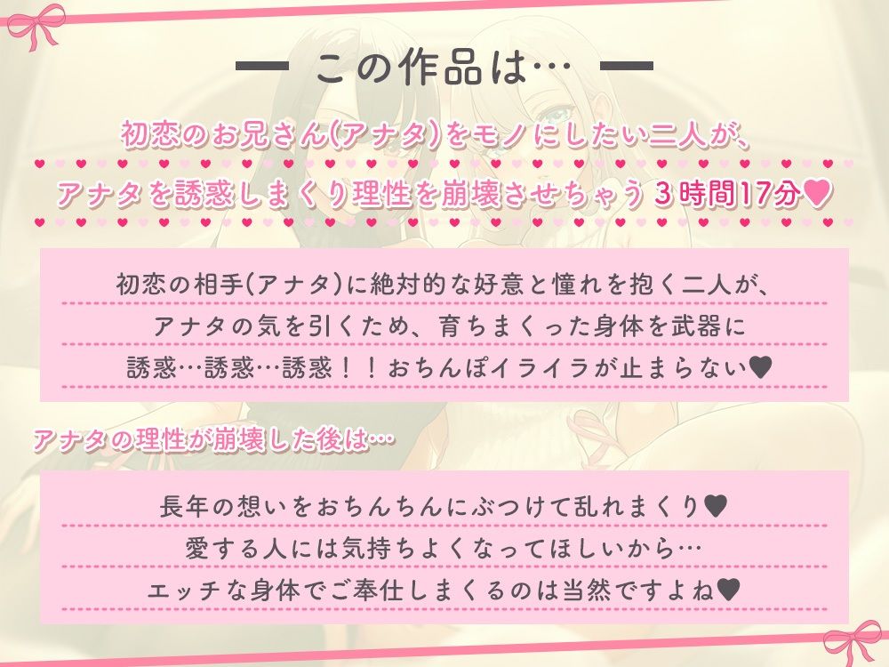 初恋のお兄さん（アナタ）をオトす誘惑メンエスごっこ♪ 〜アナタが理性崩壊してお射精おねだりしちゃうまで〜 サンプル2ページ目