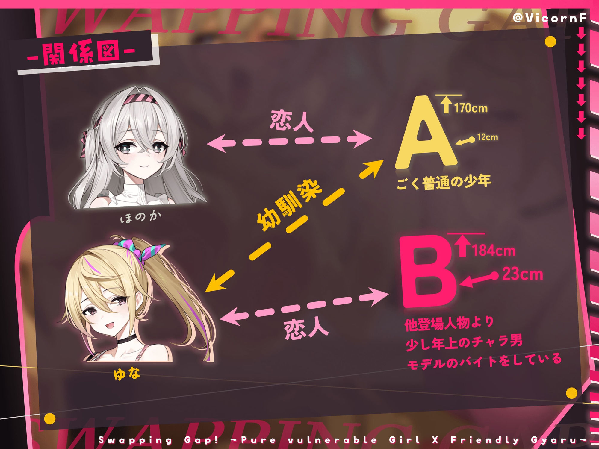 【スワッピングXオホ声】格差スワッピング！！〜病弱清楚系彼女xギャル幼馴染交換編〜 サンプル5ページ目