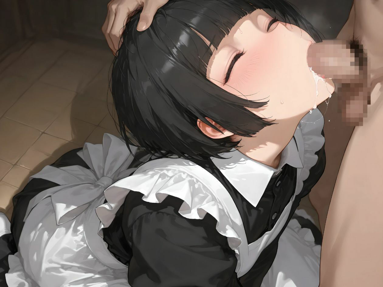 塩対応メイドさんを一発でその気にさせる方法【KU100】 サンプル2ページ目